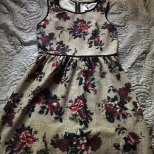 Fall Floral dress
